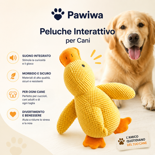 Pawiwa™ - Peluche Interattivo per il tuo amico a 4 zampe
